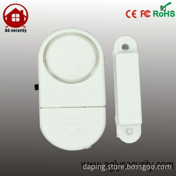 Independent window door enter alarm for home security system